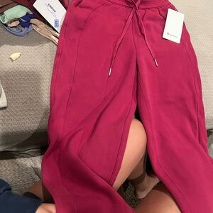 Lululemon Athletica Burgundy Sweatpants